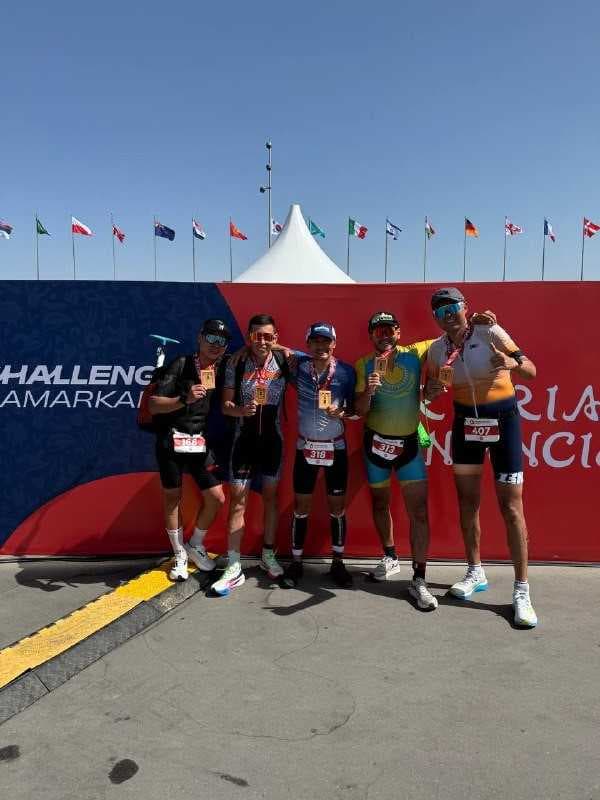 Финансовый директор AIU успешно завершил Half Ironman на соревнованиях Samarkand Challenge — 2