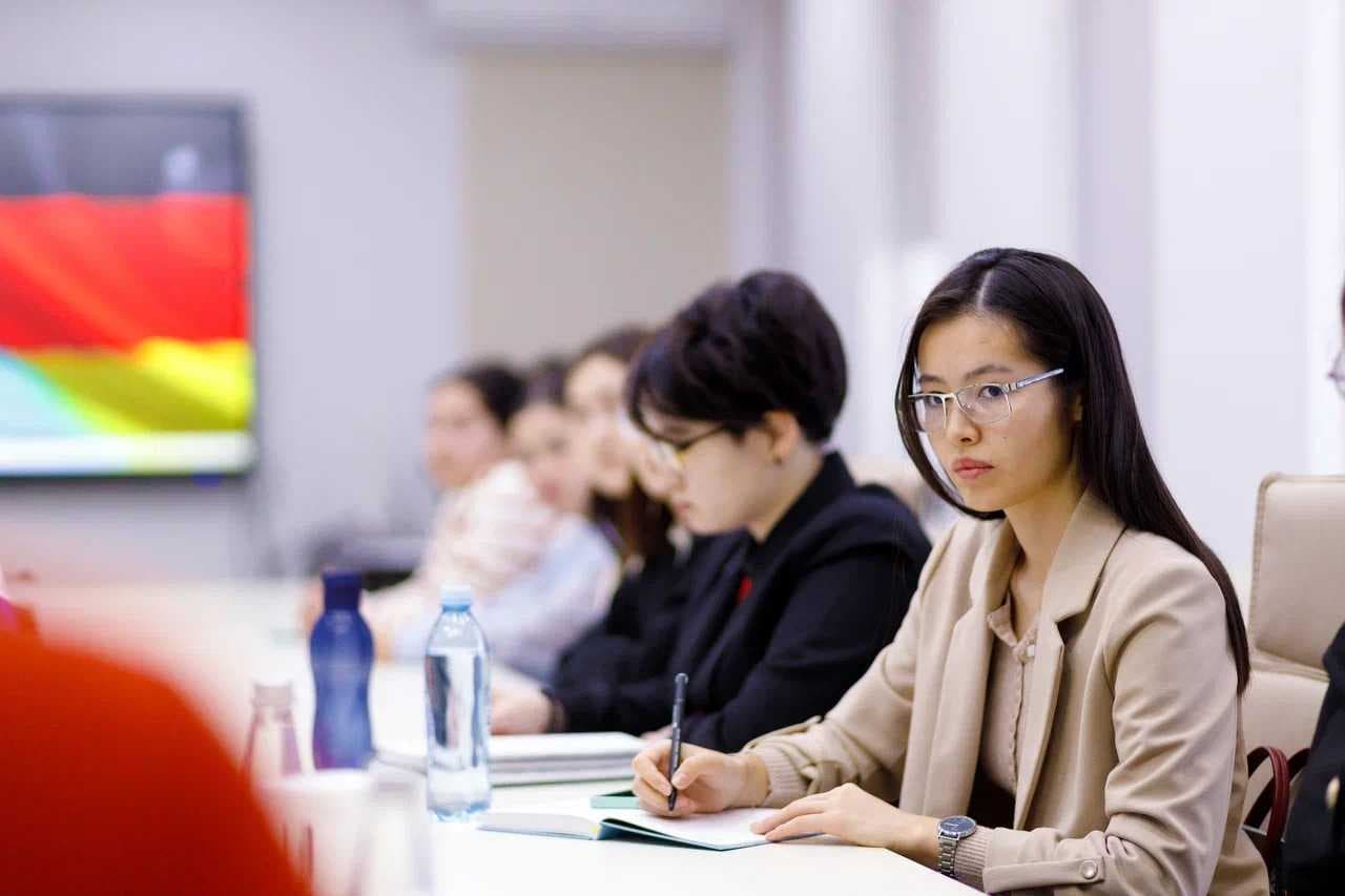 Посол Германии провела гостевую лекцию в Astana International University — 2