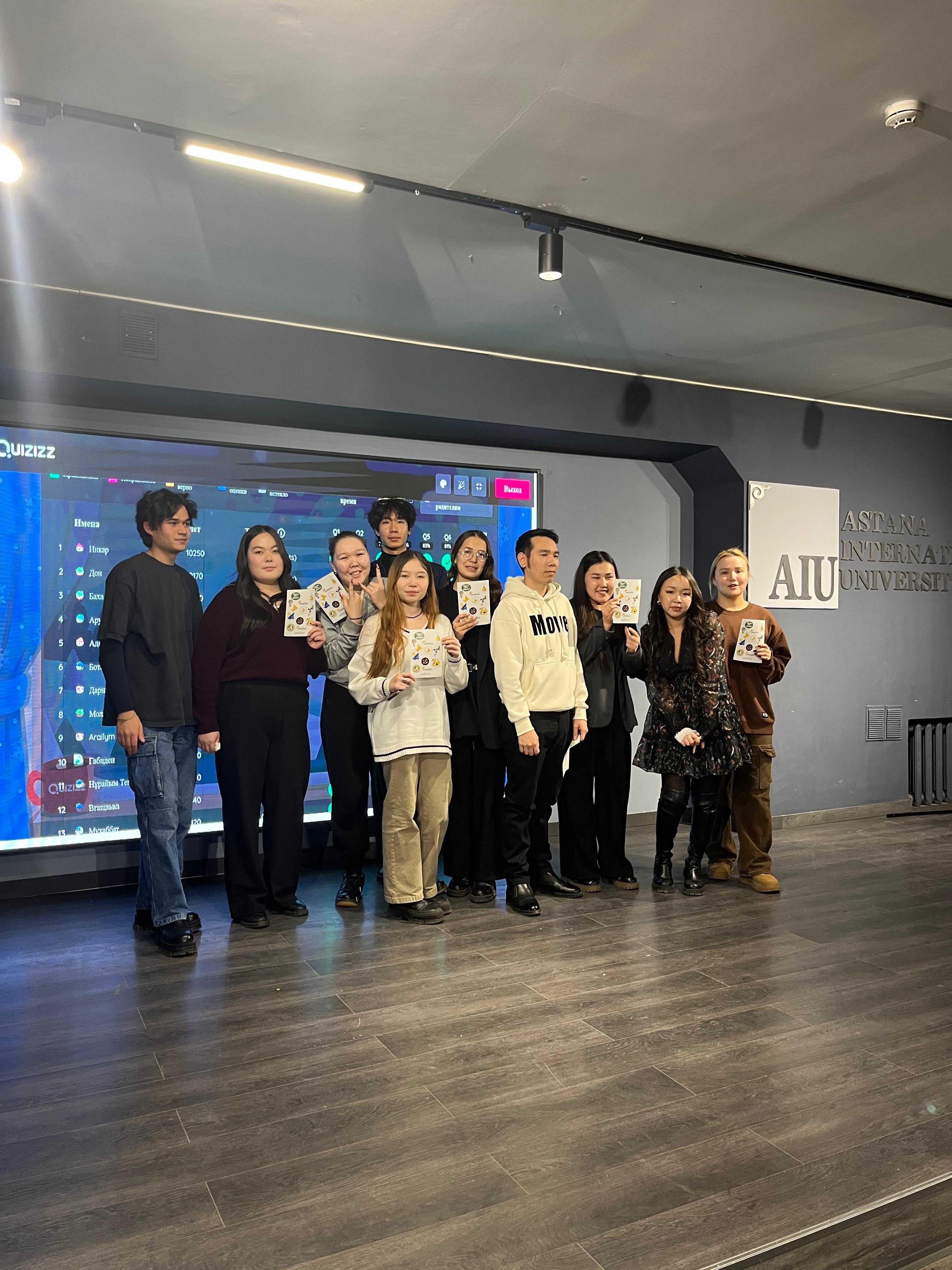 Тренинг «START-up» для студентов естественно-математических направлений в AIU — 2