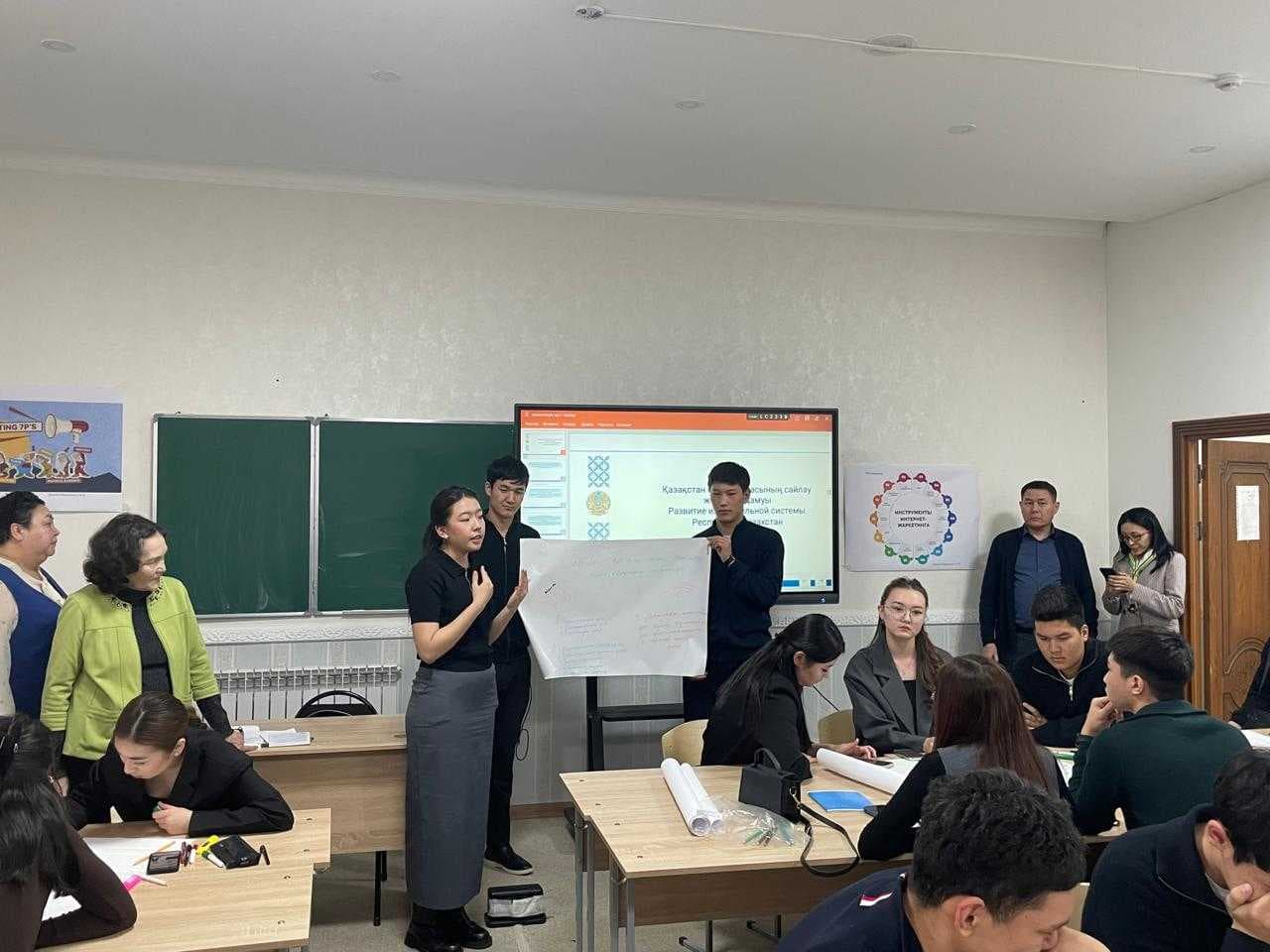 В ASTANA INTERNATIONAL UNIVERSITY ПРОВЕДЕНО МЕРОПРИЯТИЕ, ПОСВЯЩЕННОЕ ВСЕМИРНОМУ ДНЮ ВЫБОРОВ — 2
