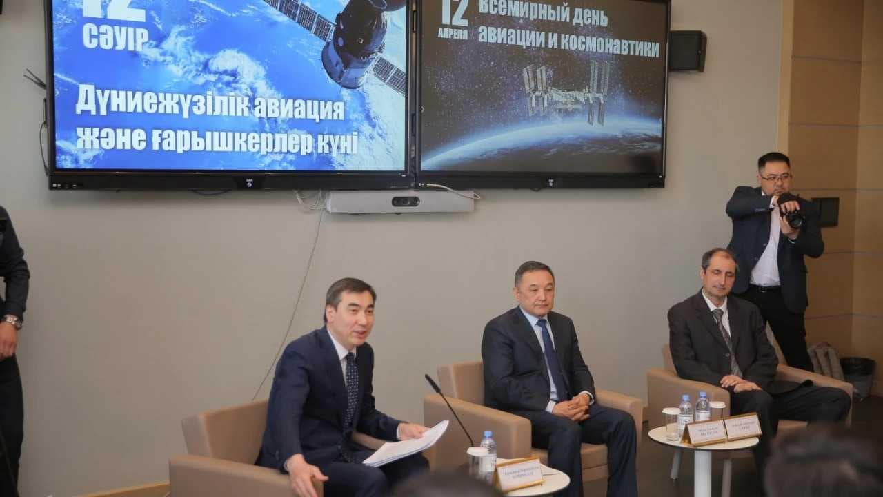 Студенты AIU приняли участие во встрече с космонавтом Айдыном Айымбетовым — 7
