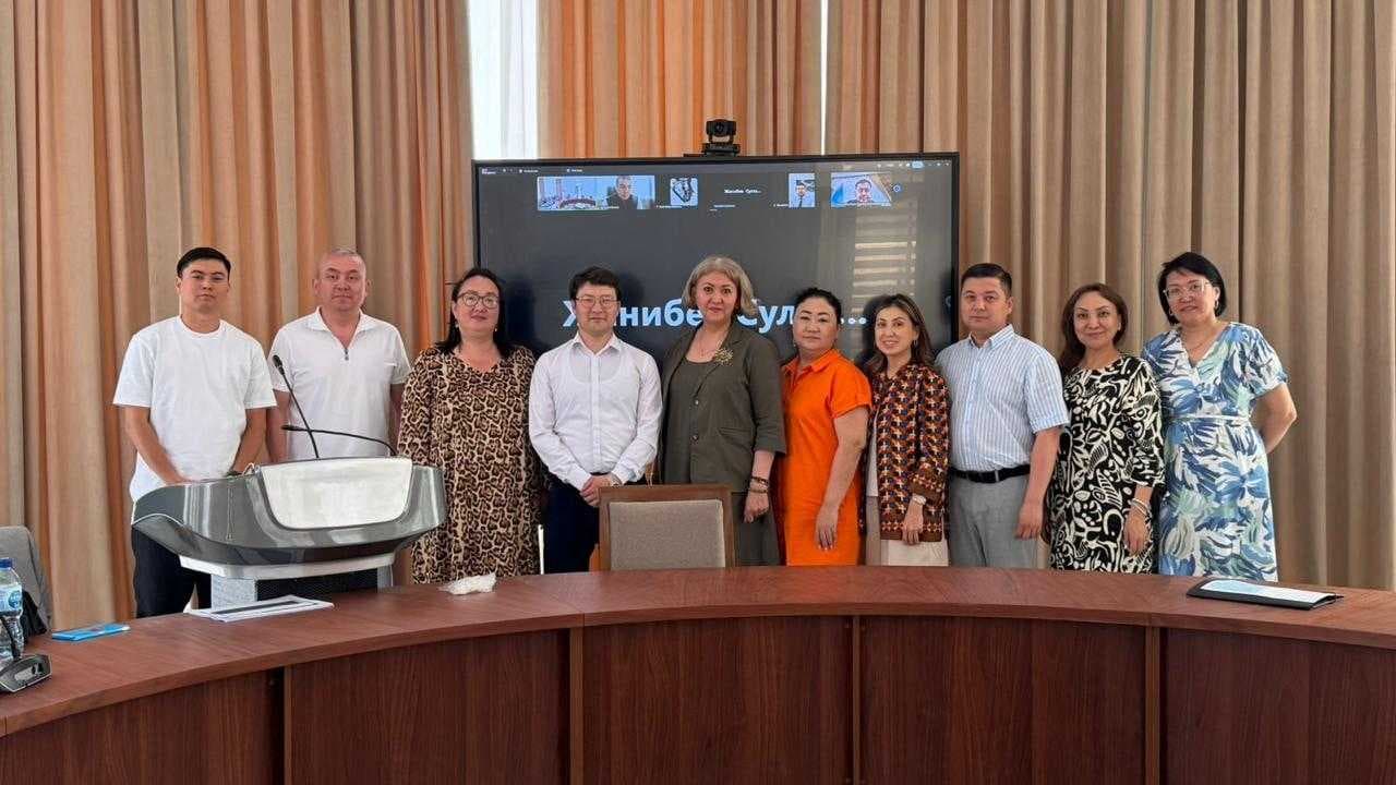 EMBA «СТРАТЕГИЯЛЫҚ БАСҚАРУ ЖӘНЕ КӨШБАСШЫЛЫҚ» БАҒДАРЛАМАСЫ МАГИСТРАНТТАРЫНЫҢ САМАРҚАНД ҚАЛАСЫНДАҒЫ  ХАЛЫҚАРАЛЫҚ ТАҒЫЛЫМДАМАСЫ